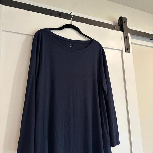 DAILY RITUAL Oversized Navy‎ Blue Top Size XL - Picture 2 of 7